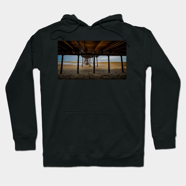 Underneath Saltburn Pier Hoodie by axp7884